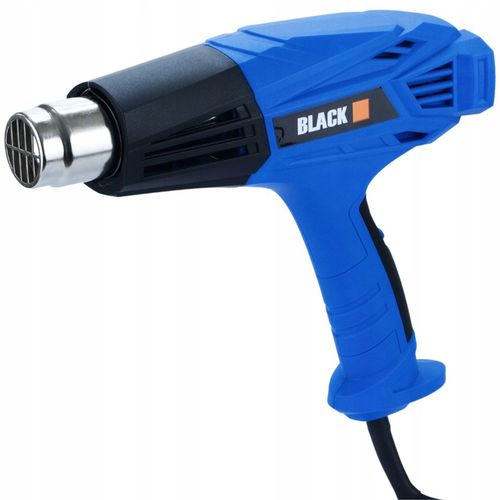 OPALARKA ELEKTRYCZNA 2 BIEGI 4 DYSZE 600C 2000W MOCNA ZESTAW BLACK na Arena.pl