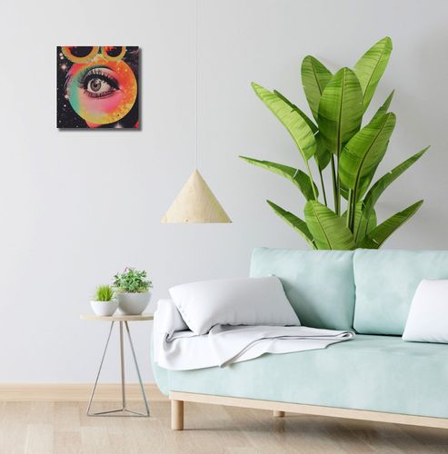 Obraz 30x30cm Oko w Kosmosie na Arena.pl