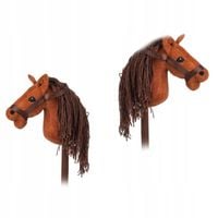 KOŃ NA KIJU ZABAWKA GŁOWA KONIA HOBBY HORSE DŹWIĘK