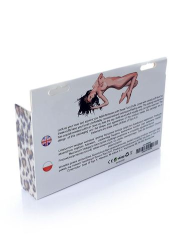 Kajdanki Fetish B - Series- Furry Cuffs Leopard na Arena.pl