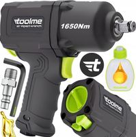 UDAROWY klucz pneumatyczny 1650Nm TOOLME kompozytowy do kół Z UDAREM 1/2 "