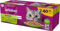 WHISKAS SASZETKI MIX SMAKÓW W GALARETCE 40x85g
