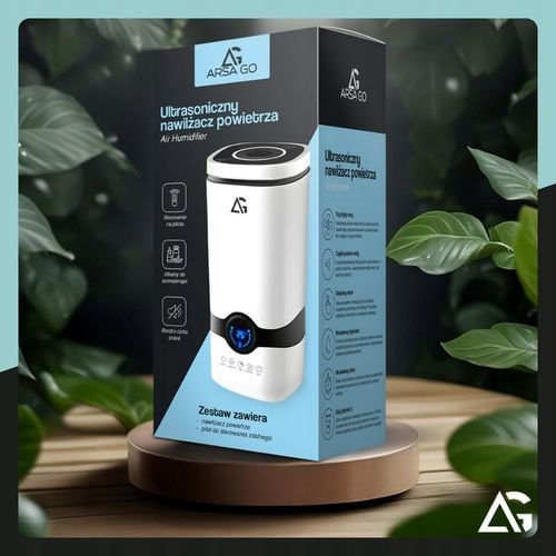 NAWILŻACZ POWIETRZA JONIZATOR AROMATERAPIA DYFUZOR TIMER PILOT + 12x na Arena.pl