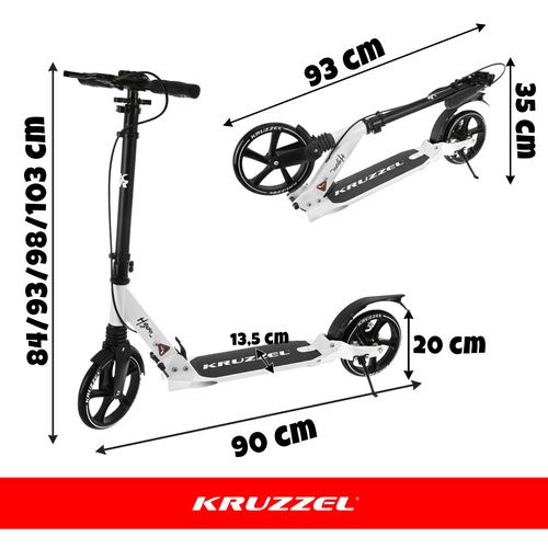 Hulajnoga Kruzzel Hyperion W 26141 na Arena.pl
