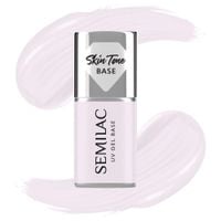 SEMILAC BAZA DO LAKIERU HYBRYDOWEGO SKIN TONE COVER BASE MILKY PINK 7ml