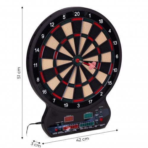 TARCZA DART 27 TRYBÓW CYBERMATCH 8 GRACZY LCD RZUTKI na Arena.pl