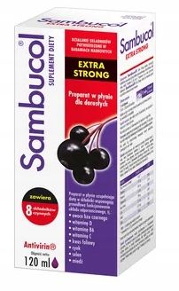 Sambucol Extra Strong syrop 120ml zdjęcie 1