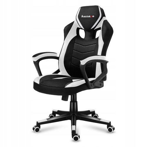 Fotel Gamingowy Gracza obrotowy Tilt HUZARO Force Force 2.5 WHITE MESH na Arena.pl
