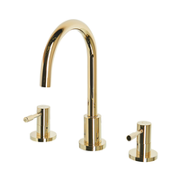 Bateria umywalkowa złota SIPI