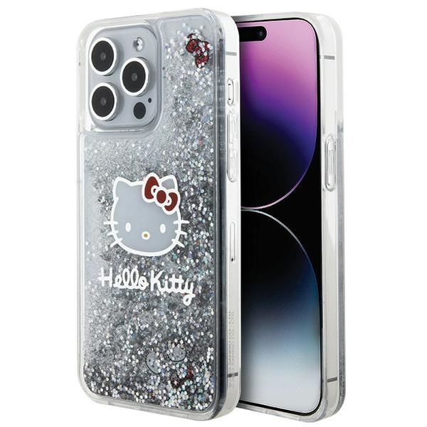 Etui Hello Kitty do iPhone 15 Pro Max, Srebrny zdjęcie 1