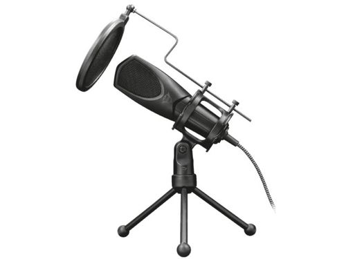 MIKROFON TRUST GXT 232 MANTIS STREAMING STUDYJNY CZARNY na Arena.pl