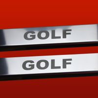 Listwa progowa VOLKSWAGEN GOLF MK7 Stal nierdzewna 304 połysk 2szt