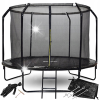 Trampolina ogrodowa SkyFlyer + drabinka 12FT 366cm