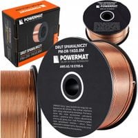 DRUT SPAWALNICZY MIEDZIOWANY DO SPAWANIA MIGOMATU MIG MAG SG2 0,8mm 1kg