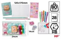 ZESTAW DO PISANIA KOTEK / JEDZONKO MAIN PAPER