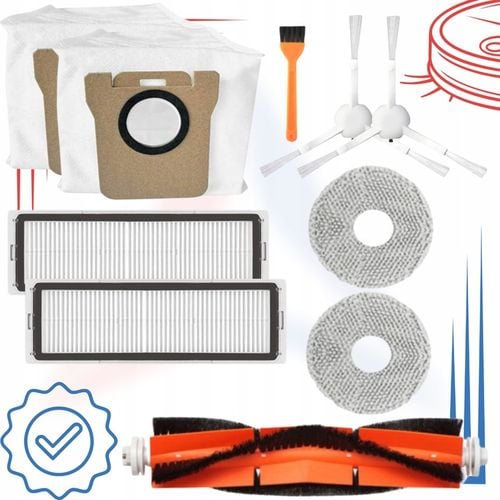 Zestaw do Xiaomi Mi Robot Vacuum X10+/X20+ filtry szczotki mopy worki na Arena.pl