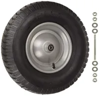 KOŁO KÓŁKO DO TACZKI TACZEK WÓZKA 4.80/4.00-8 MOCNE 8PR + OŚKA