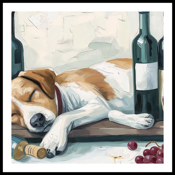 Plakat 80x80cm Leniwe Popołudnie zdjęcie 3