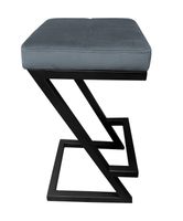 Hoker krzesło barowe ZETA LOFT METAL BL14