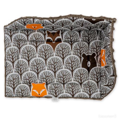 Legowisko materacyk narożny dla gryzoni 21 x 31 x 13cm - różne wzory na Arena.pl