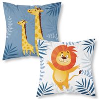 Poszewka 40X40 Dla Dzieci Przyjaciele Z Dżungli 20A