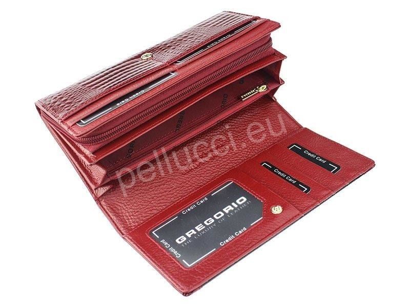 Portfel damski PELLUCCI GP-106 Czerwony zdjęcie 4