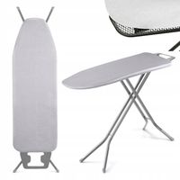 Pokrowiec na deskę do prasowania TEFLONOWY + podkład filcowy120x40