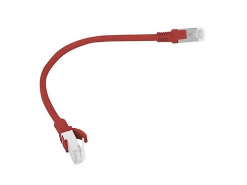 PATCHCORD KAT.5E 0.25M CZERWONY FLUKE PASSED LANBERG na Arena.pl