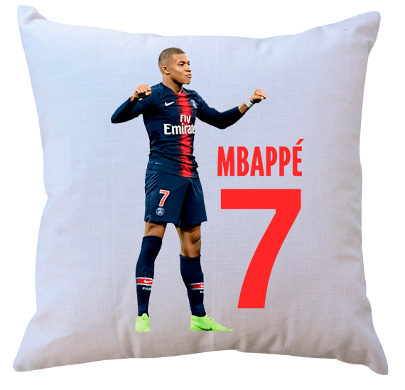 Poduszka Kylian Mbappe zdjęcie 1