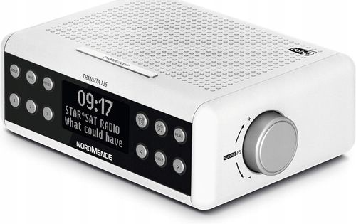 Radio sieciowe DAB+ FM TechniSat Transita 115 Biały budzik, timer HIT! na Arena.pl
