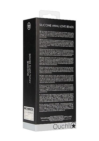 Anal Love Beads - Black zdjęcie 3