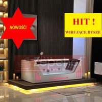 Wanna z hydromasażem EBX-7066 white prostokątna 170cmx78cmx61cm Wodosp Wanna z hydromasażem EBX-7066 white prostokątna 170cmx78cmx61cm Wodosp