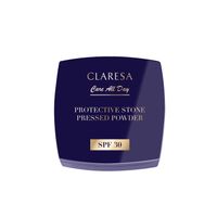 CLARESA Protective Stone Puder prasowany utrwalając filtrem SPF30 Universal