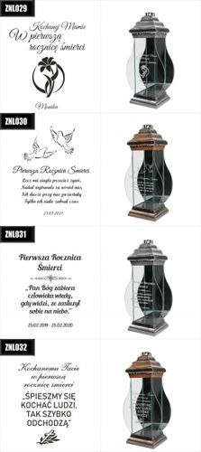 ZNICZ kapliczka z napisem GRAWEREM dla Dziadka na Arena.pl