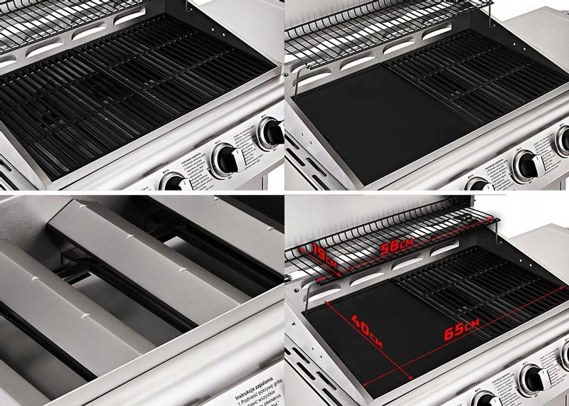 Grill Gazowy KOLER Relish v2 5 palników 16kW zdjęcie 4