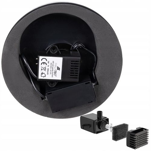 Fontanna Solarna Pompa do Oczka Wodnego Ogrodowa Pływająca LED Fontannowa na Arena.pl