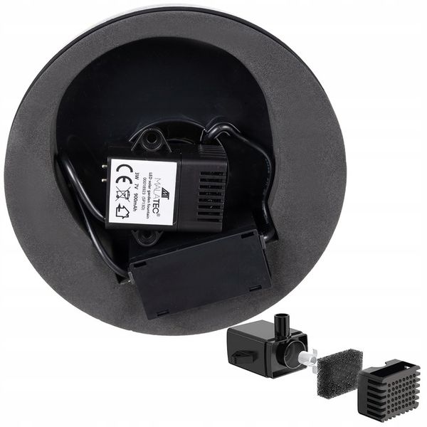 Fontanna Solarna Pompa do Oczka Wodnego Ogrodowa Pływająca LED Fontannowa zdjęcie 2