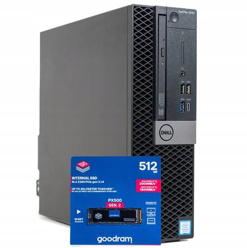 KOMPUTER DELL 5060 I5 8GEN 16GB 512SSD M.2 W11PRO WIFI na Arena.pl