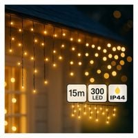 SOPLE 300 LED LAMPKI CHOINKOWE ŚWIATEŁKA ZEWNĘTRZNE WEWNĘTRZNE BIAŁE CIEPŁE