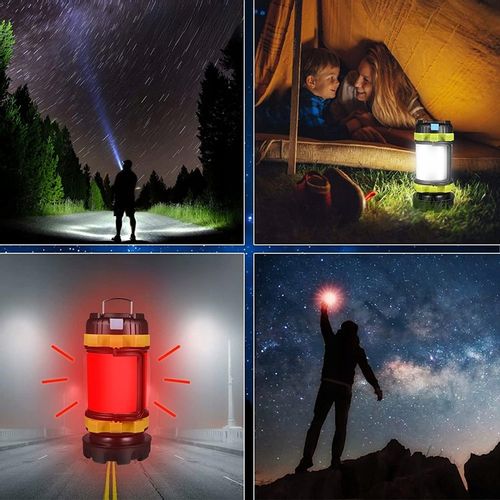 LAMPA TURYSTYCZNA LED LATARKA KEMPINGOWA POWERBANK na Arena.pl