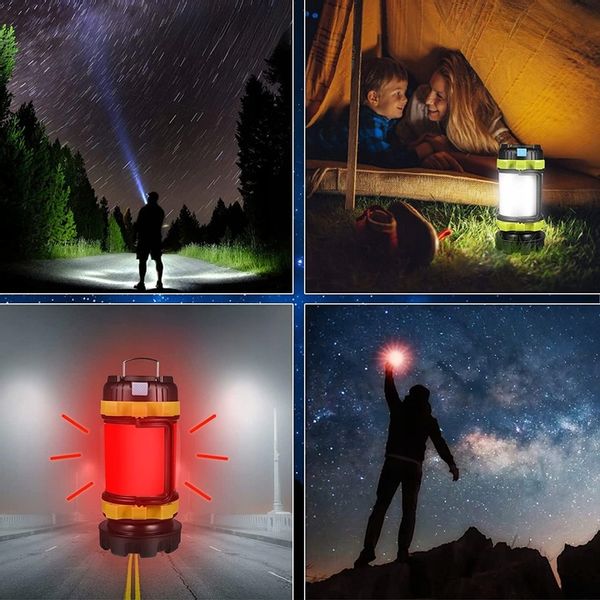 LAMPA TURYSTYCZNA LED LATARKA KEMPINGOWA POWERBANK zdjęcie 12