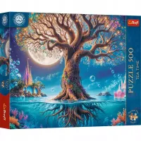 Puzzle 500 elementów Premium Plus Quality Tea Time Magiczne drzewo