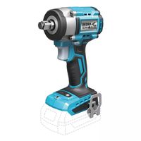 KLUCZ UDAROWY AKU. BEZSZCZOTKOWY 1/2'' 350NM 18V SAS+ - DED7153