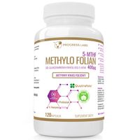 METHYLO FOLIAN WIT B9 5-MTHF 400mcg 120k DLA WEGAN