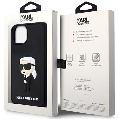 Etui Karl Lagerfeld do iPhone 15 Plus, iPhone 14 Plus, Czarny na Arena.pl