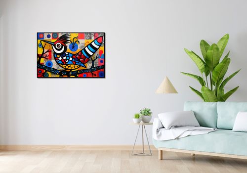 Plakat 91,5x61cm Ptak Na Wznak na Arena.pl