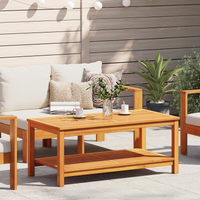 Stolik kawowy 70x40x45 cm z litego drewna akacjowego