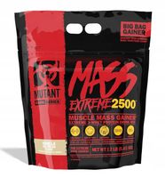 MUTANT MASS EXTREME 2720g GAINER EXTREME Czysta Masa Węglowodany + Białko