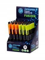 długopis auto. trójkątny fusion 0.6mm a'36 2866