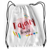 Plecak Sportowy Szkolny Dla Krzyśka Syna Dziecka Z Nadrukiem Ze Zdjęciem